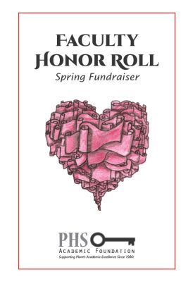 Faculty Honor Roll Spring Fundraiser